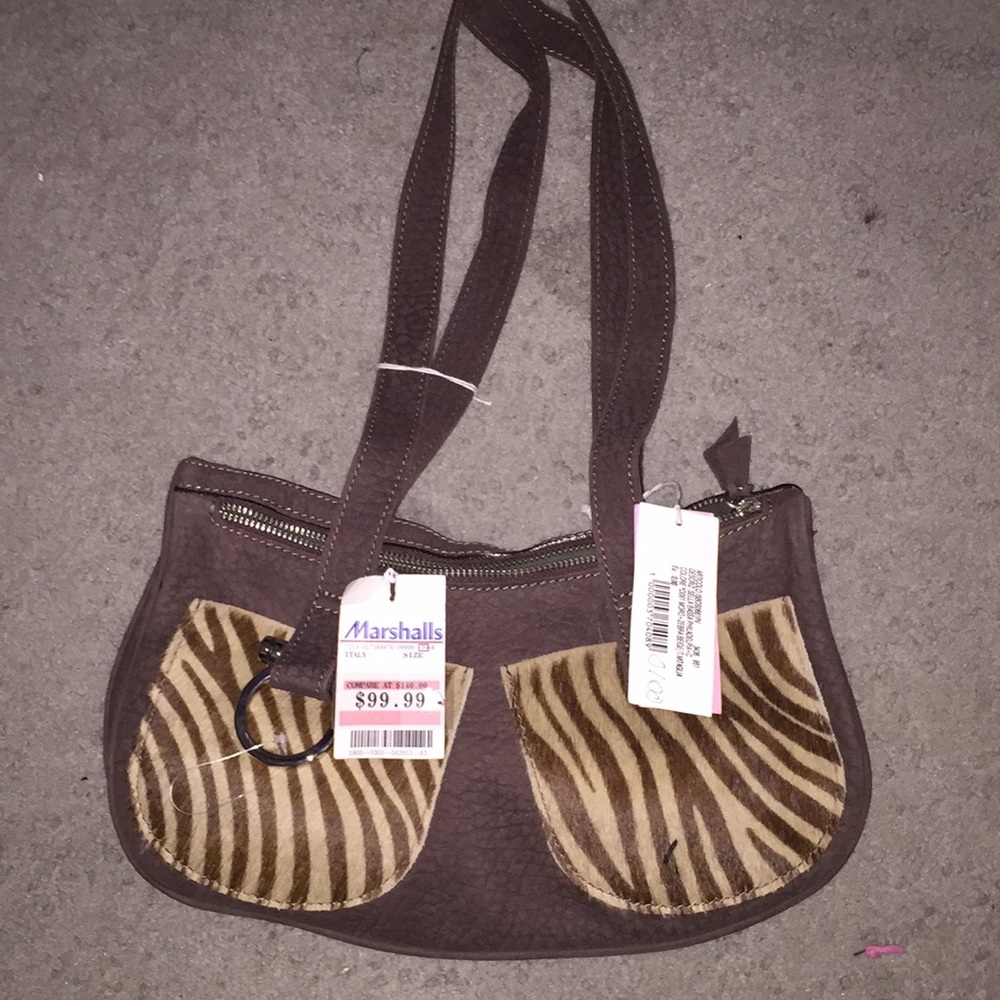 Brown/Beige Sobea Italia handbag